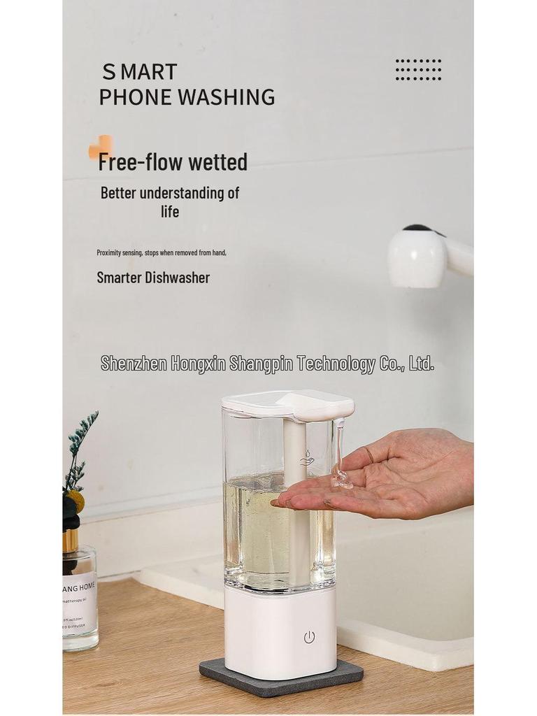 2024 Smart Touchless Soap Dispenser with Auto Sensing for Dish Soap, Hand Soap, Shower Gel, and Shampoo