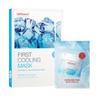Cell Fusion C Post Alpha FirstCooling Mask 5 листов + охлаждающие подушечки 10 шт. в наборе – корейская успокаивающая маска для лица и успокаивающие подушечки для чувствительной, разогретой кожи