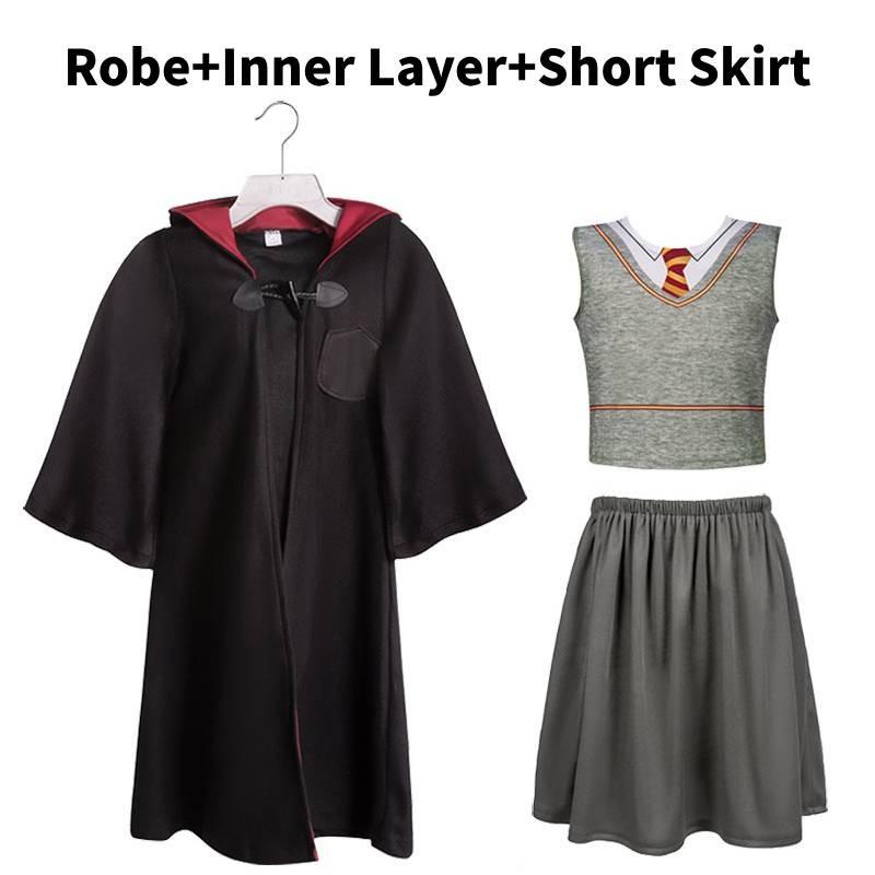 Harry Potter Cosplay Dress For Children Soft Polyester Material Perfect For Performance And Parties