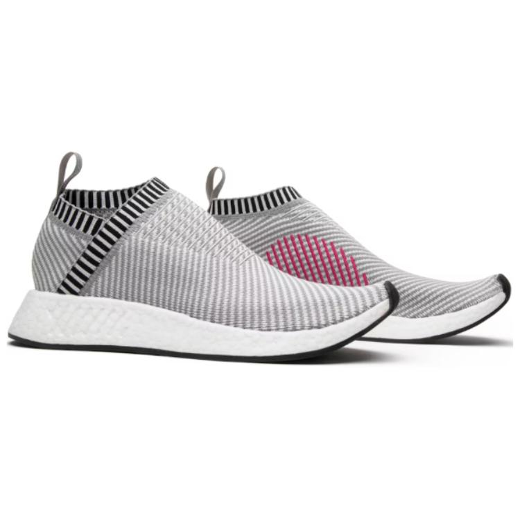 adidas NMD_CS2 Primeknit 'Темно-серый Шокирующий розовый' BA7187