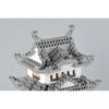Kawada Nanoblock Замок Химэдзи Специальное Делюкс Издание Металлический Серебряный Строительный Набор NB-042A