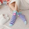 Funny Fuzzy Socks Women Men Fluffy Crew Socks Crazy Cartoon Silly Socks for Home Indoor Wear Sleep Christmas Birthday Gift