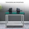 Longchan Aluminum Alloy Two-Tier Mobile Workstation Cart