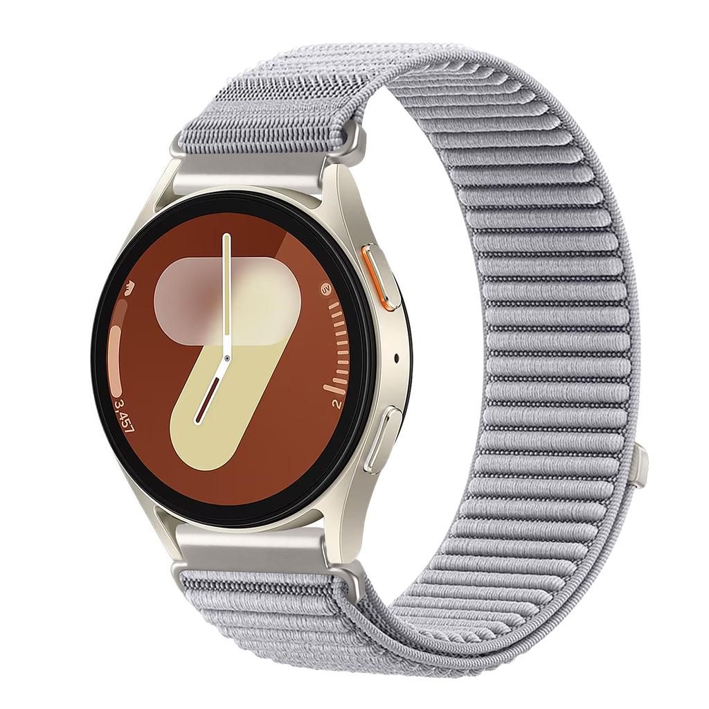 20 мм 22 мм ремешки для часов Samsung Galaxy Watch 7/FE/5/pro/6/4/Classic нейлоновая петля Браслет correa Huawei watch GT 4 5 6 pro Ремешок