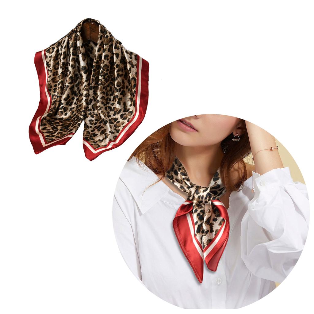 Large Scarf Silk Feeling Square for Men Women Multifunctional Head Scarf Unisex Hijab Outdoor Neck Scarves Daily Wear