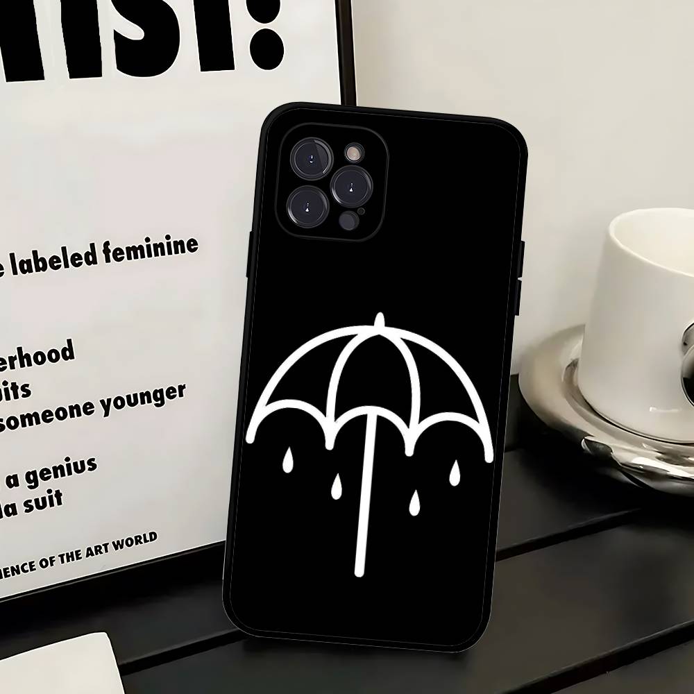 Чехол для телефона Bring Me The H-Horizon для iPhone 17 16 15 14 13 12 11 Pro Max Plus Mini Мягкий Черный Чехол