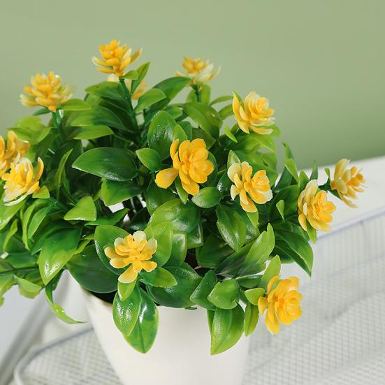 Привлекательный бонсай из искусственной розы, легкий уход, яркий внешний вид, украшение