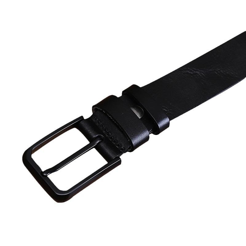 Натуральная кожа для мужчин и женщин, одинаковый стиль, без промежуточного слоя, ремень из чистой коровьей кожи, дизайн, тиснение по телу, модный универсальный игольчатый ремень
