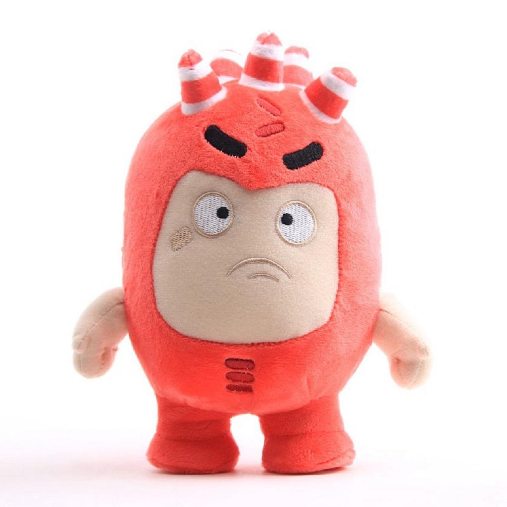 8 шт./Лот Oddbods Мультяшные Плюшевые Игрушки Мягкая Детская Игрушка Коллекция Детская Кукла Рождественский Подарок на День Рождения Украшение Дома 18 см-24 см