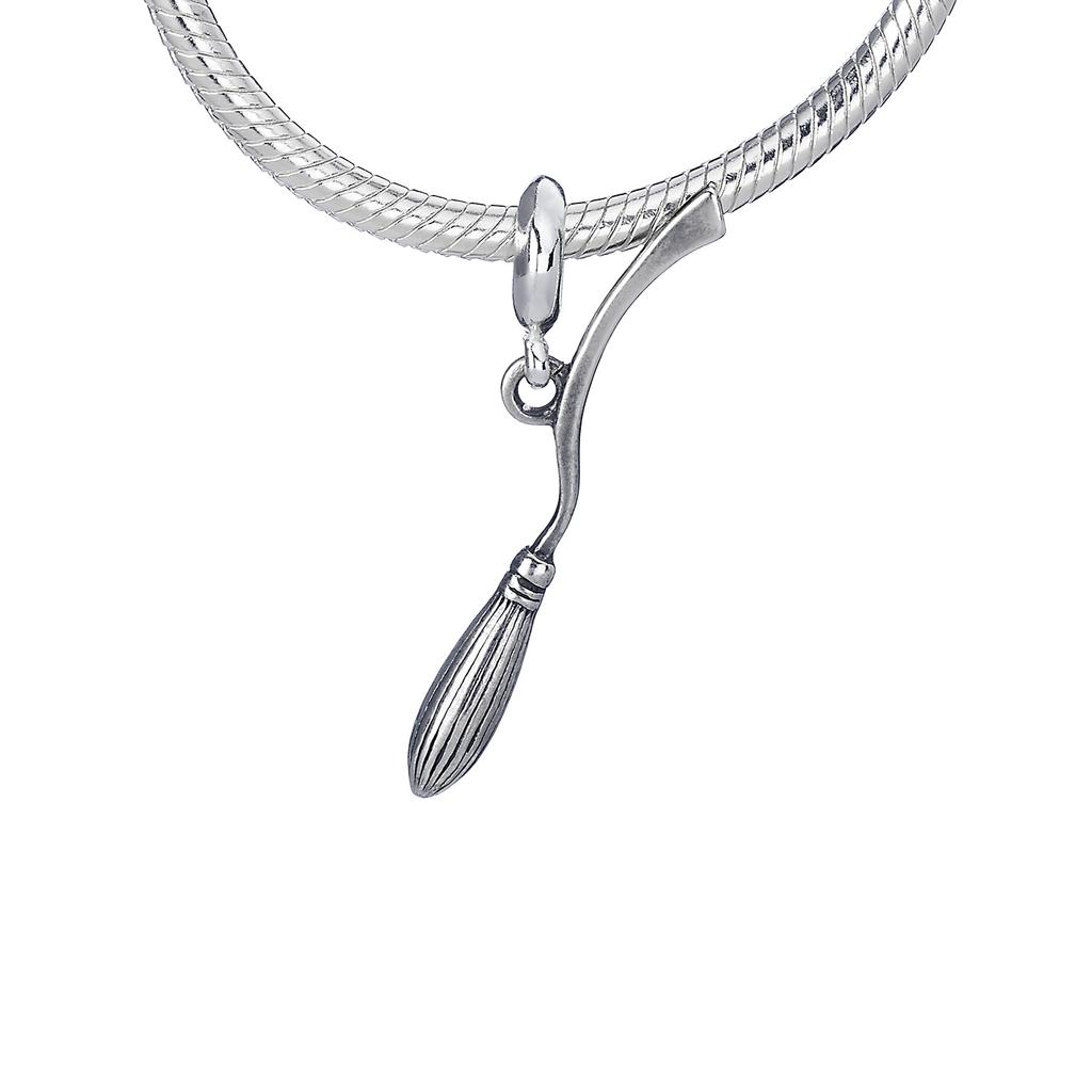 Harry Potter sterling silver broomstick slider charm