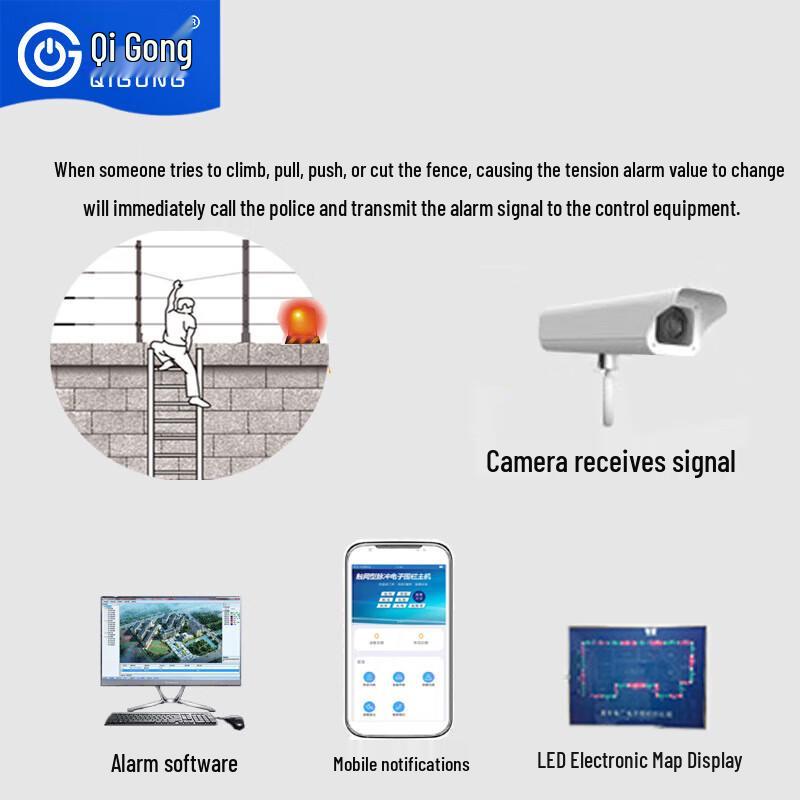 Qigong Electronic Perimeter Fence System