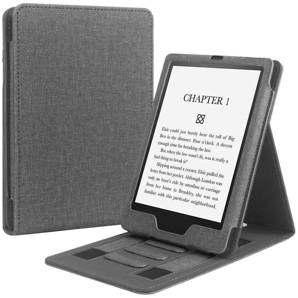 Чехол-подставка для электронной книги с двойным ремешком M2L3EK Защитный чехол для Kindle Paperwhite 5 Home