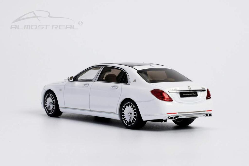 Почти Реальный 2019 Бриллиантово-Белый Масштабная Полностью Литая Модель Автомобиля Mercedes-Maybach S-Class - - 1/43 (Номер продукта 420111)