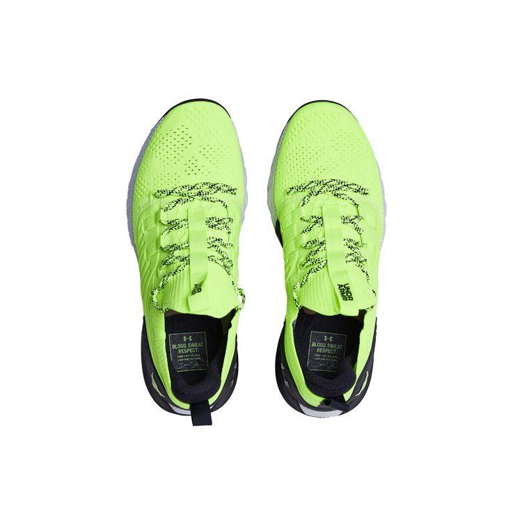Under Armour Project Rock 3 High-Vis Желтые Черные Мужские Кроссовки 3023004-306
