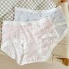 Women Panties Cute Printed Bear Underwear Seamless Thin Briefs