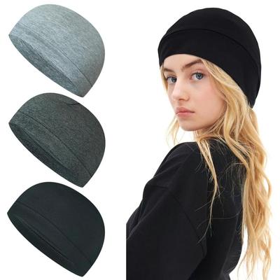 Хлопковая шапка Skullies, дышащая шапка-чепчик, модная шапка-бини для мужчин и женщин