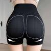 Бесшовные защитные шорты с высокой талией, эластичные спортивные трусы для фитнеса, йоги, утягивающие шорты-боксеры, женское нижнее белье