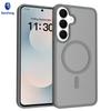 Применимо для Amazon чехол для мобильного телефона Samsung Galaxy S26FE противоударный матовый s25 магнитный чехол в наличии оптом