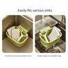 2 in 1 Sink Hanging Strainer Basket Quickly Drain Self-Cleaning Kitchen Garbage Filter Creative Multifunctional
