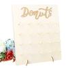 Wooden Donut Wall Bracket Donut Holder Wedding Party Decoration Birthday Supplies