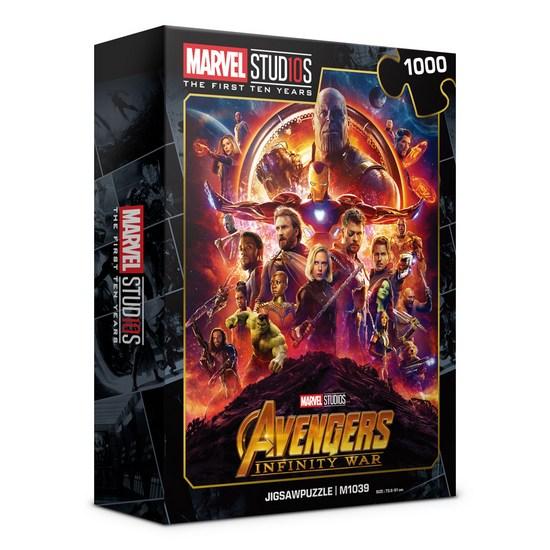 Пазл «Мстители Marvel 10th Anniversary» M1039, популярные корейские пазлы