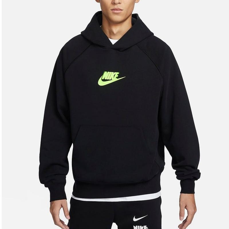 Nike Спортивная толстовка с логотипом Мужская Худи Черная HJ1465-010