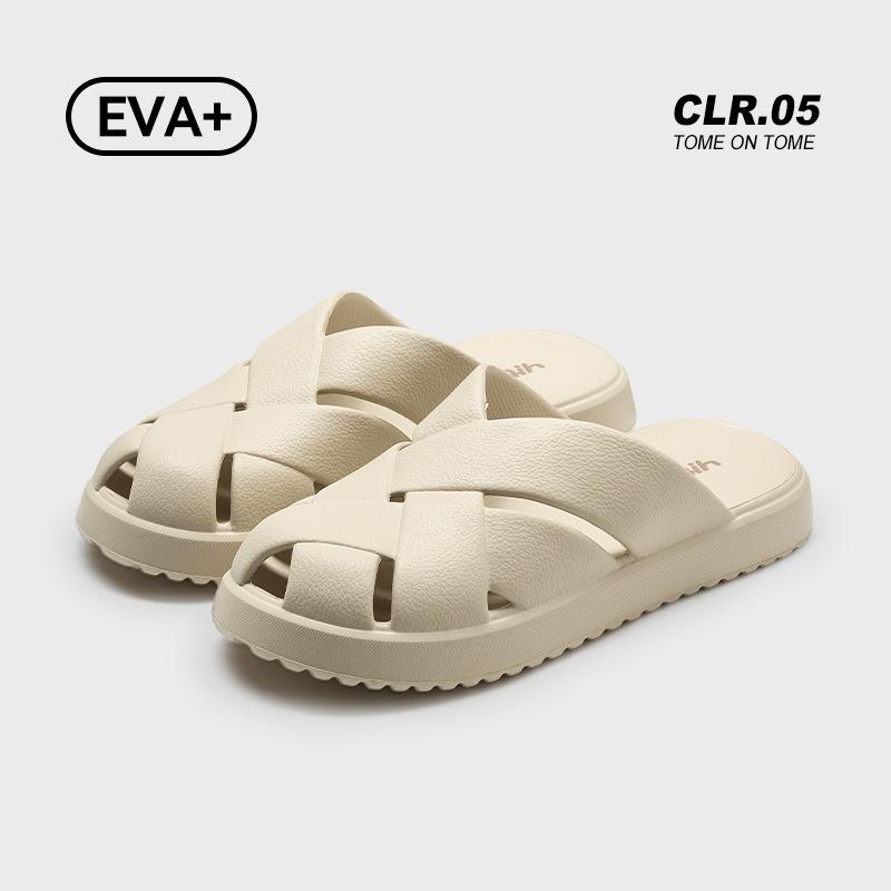 Ретро стиль сумка голова тапочки женские домашние комнатные нескользящие прохладные тапочки для улицы продвинутое чувство дышащие не пахнущие ноги тапочки мужские