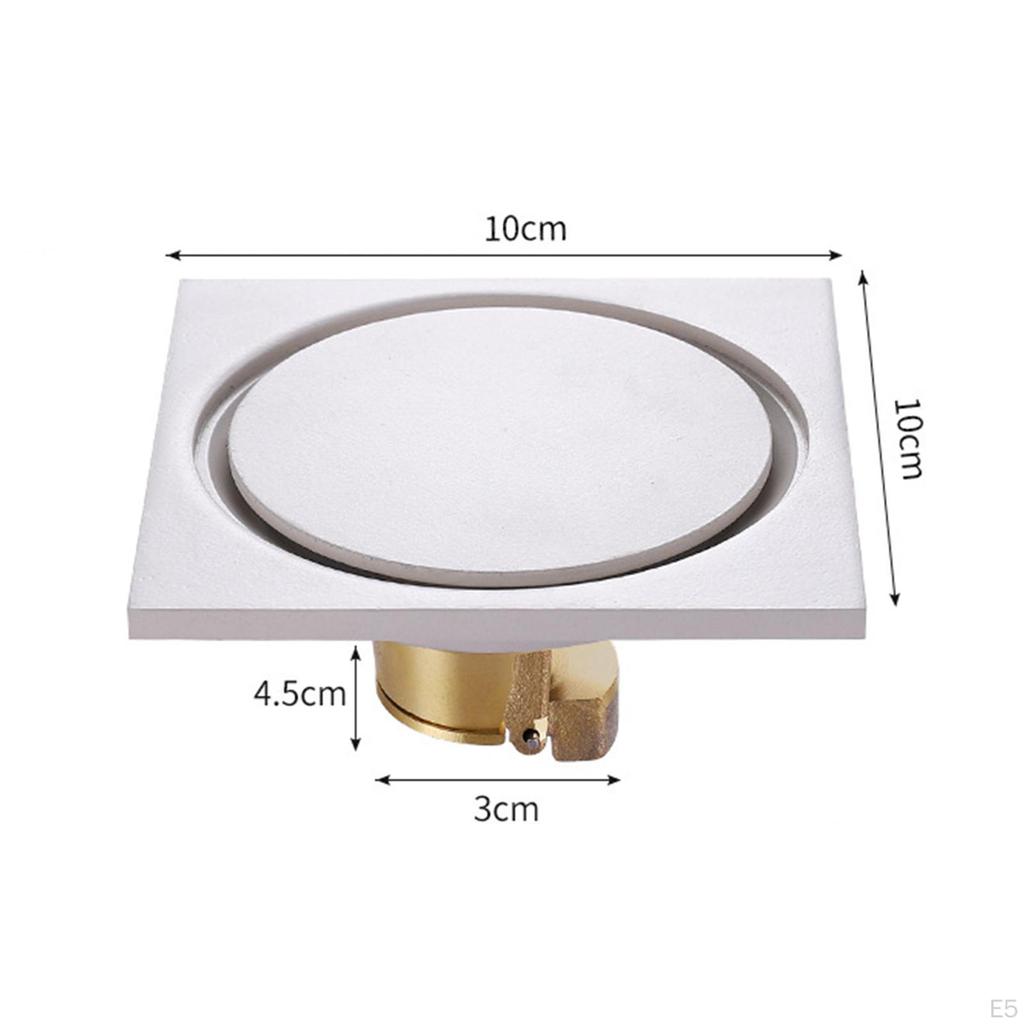 Медная универсальная пробка для предотвращения обратного потока сердечника стока в полу, устойчивая к запаху