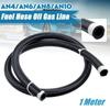 1M AN4/AN6/AN8/AN10/AN12 Universal Car Fuel Hose Oil Gas Line Nylon Steel Braided Pipeline Gas Radiator Brake Hose Fuel Pipe