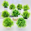 Myrica Rubra Leaf Citrus Leaf Faux Green Potted Plant Home Decor And Gift