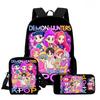Kpop Охотники на ведьм, Цифровая печать, Вместительные, износостойкие и снижающие нагрузку детские школьные сумки, Рюкзаки для начальной школы