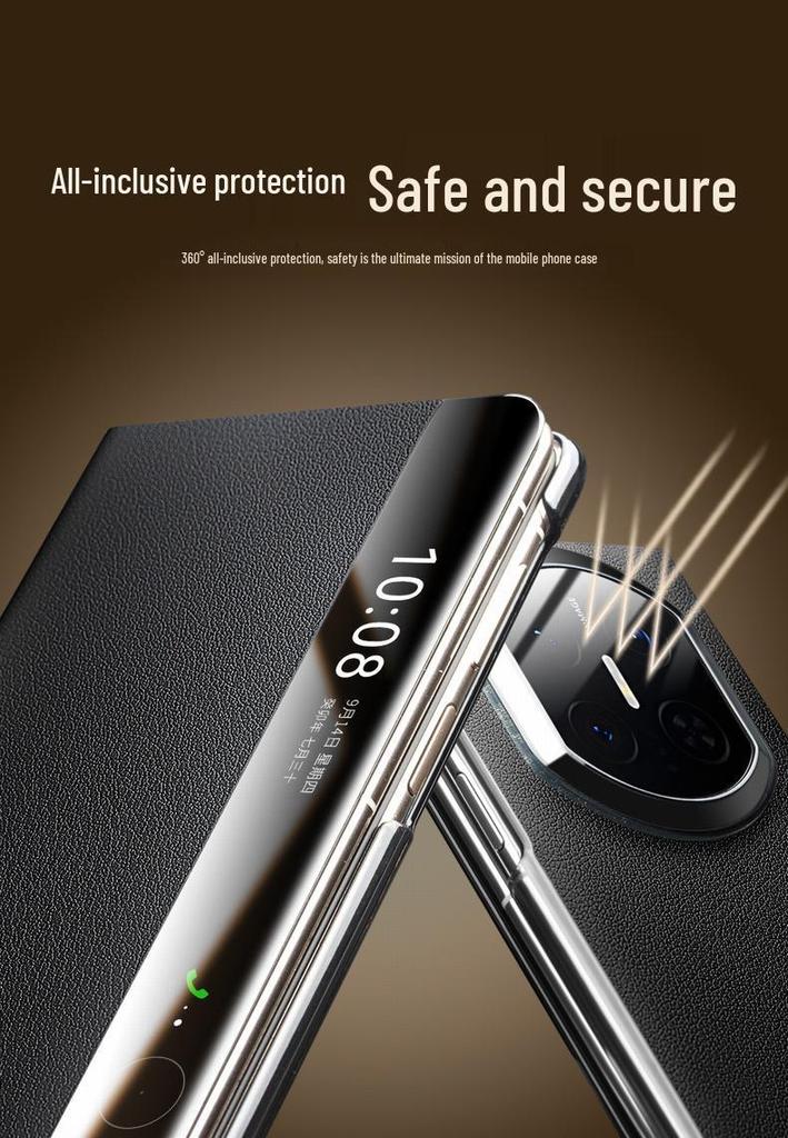 Qiali Оригинальный кожаный чехол-книжка для Huawei Mate X7 Коллекционное издание
