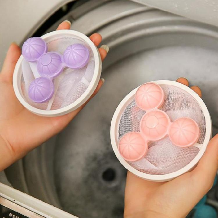 Pack of 4 Washing Machine Hair Filter Washing Machine Hair Remover Hair Filter