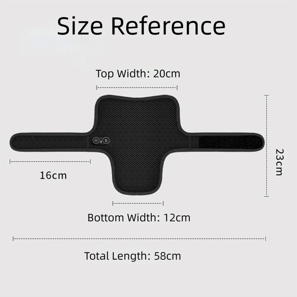 3000mAh Neck Massager Vibration Massage Neck Brace Neck Heating Wrap Cervical Discomfort