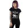 Disney Womens/Ladies Mulan Movie Mono Horse Cotton T-Shirt