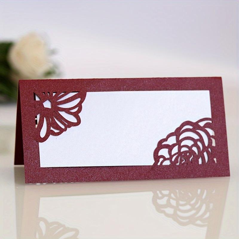 20 Pcs Premium Name Place Cards for Wedding Birthday Party Table Seating Conference Supplies