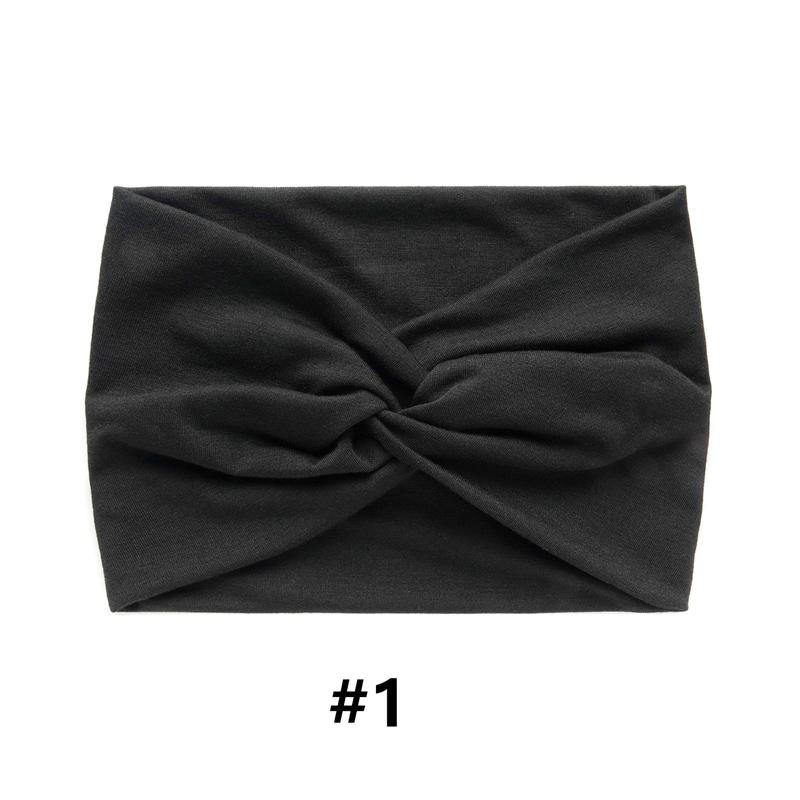 Широкие повязки на голову для женщин Очень большая повязка на голову в виде тюрбана Повязка на голову в стиле бохо Повязка на голову с витым узлом Спортивные эластичные нескользящие повязки на голову для тренировок Аксессуары для больших волос