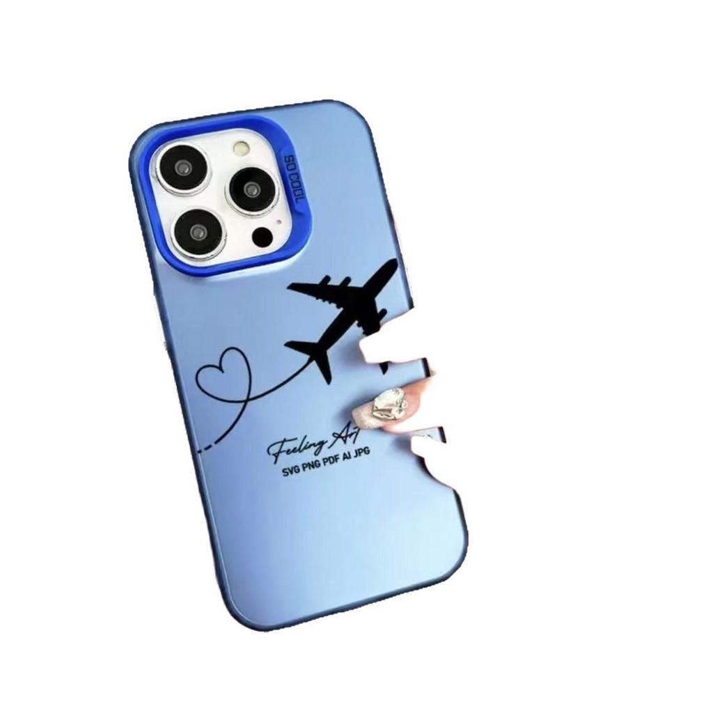 Чехол для телефона с рисунком самолета для iPhone 17, совместим с Apple 16 Pro Max/15/14 Pro/13/12
