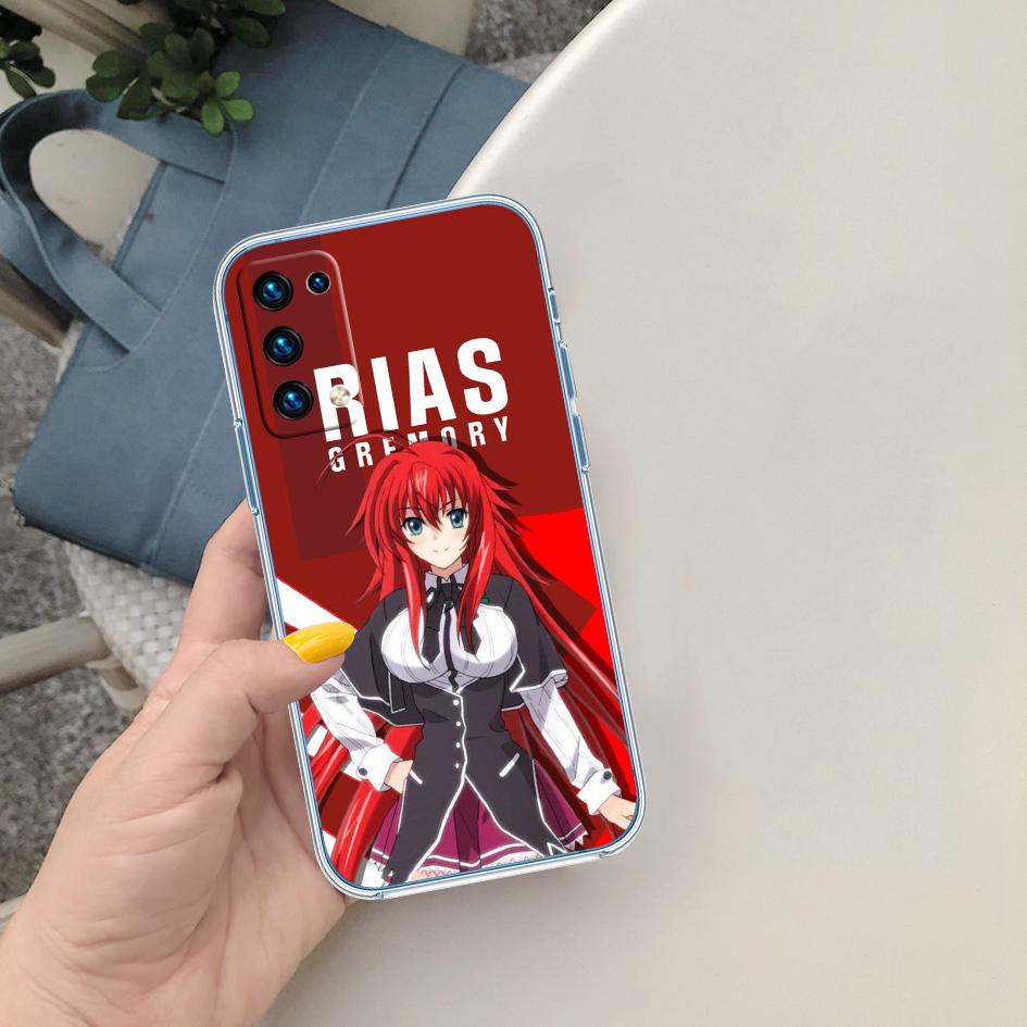 LO84 Rias Gremory Phone Case for Motorola Moto E13 E15 E20 E22 E22I E22S E30 E32 E40 E7 E7I G Plus Power Play Stylus G22 G14