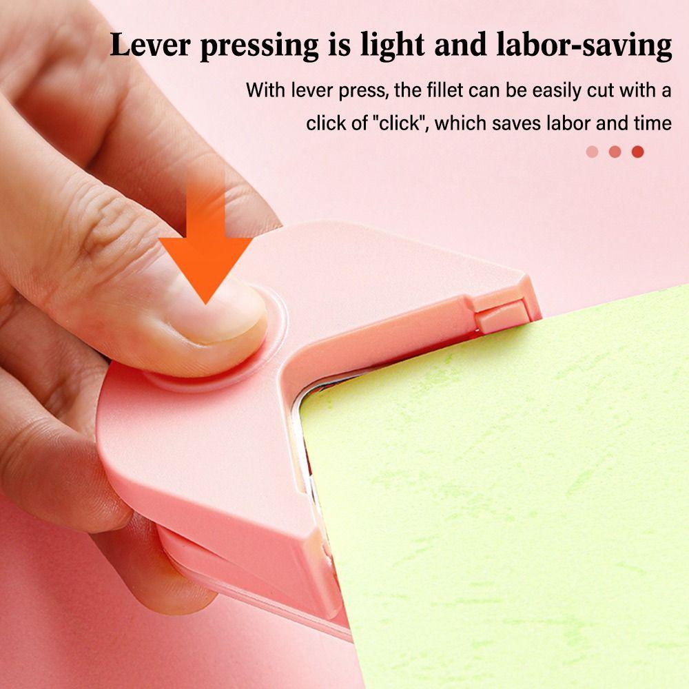 Машинка для обрезки бумаги, резак для карточек, фоторезак, резак для филе R4, угловой круглый угловой дырокол для бумаги