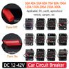 30A 40A 50A 60A 70A 80A 100A 120A 150A 200A 250A 300A Automatic Circuit Breaker DC 12-42V Car Boat Yacht RV Resettable Fuse