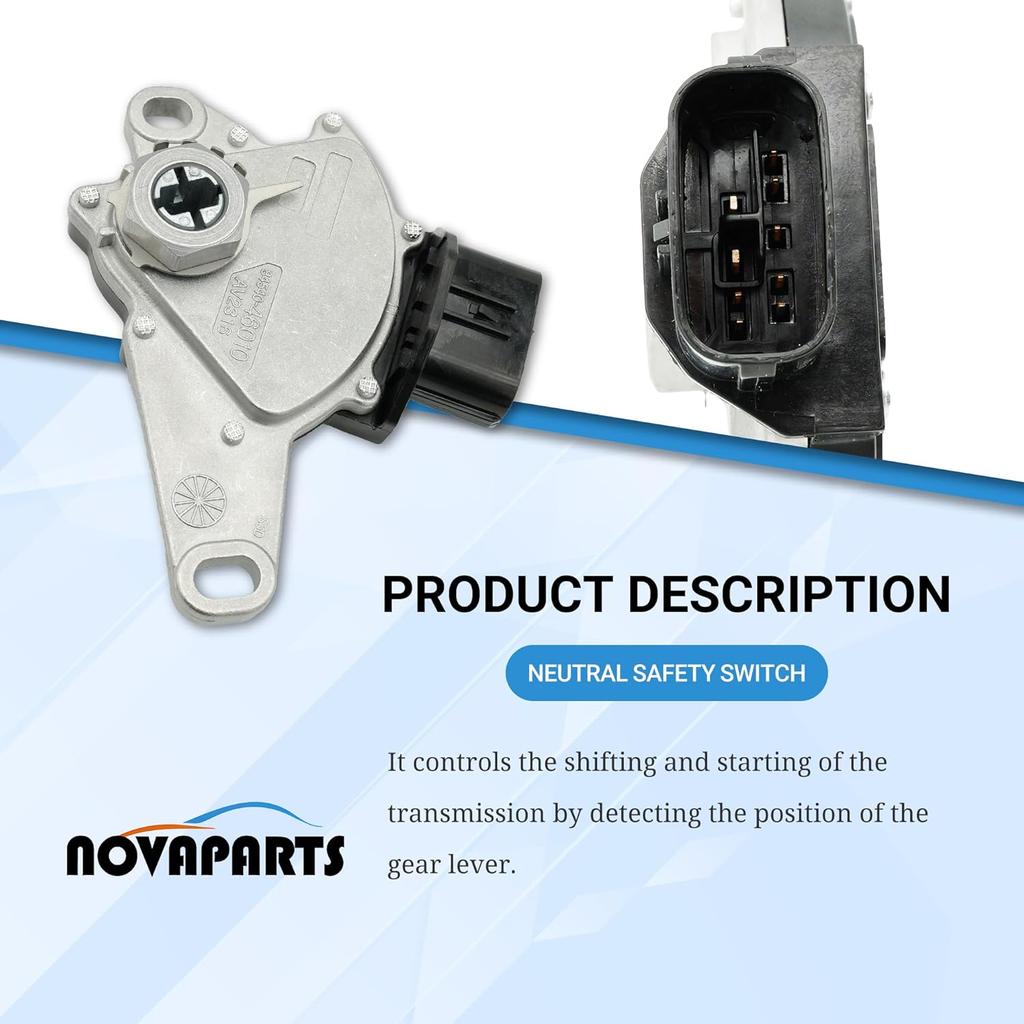 Neutral Safety Switch 84540-46010 for 2009-2017 Toyota Corolla, 2005-2013 Toyota Matrix, 2006 Scion xA, 2007-2018 Yaris
