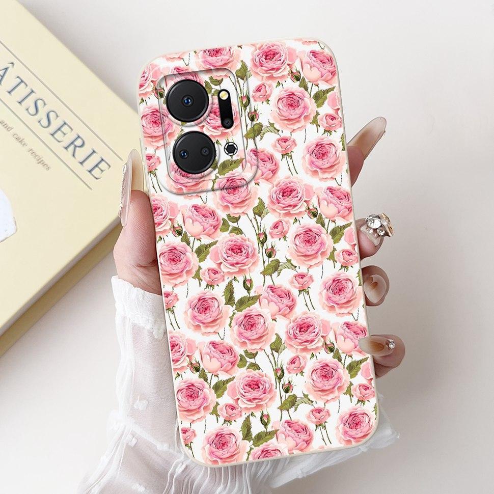 Роскошный painted чехол для Honor X7a 4G Case 2023 Силиконовый мягкий Fundas Чехол для телефона для Honor X7A X 7a HonorX7a Coque Capa