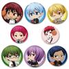 32/44/58MM Anime Kuroko's Basketball Badge Kuroko Tetsuya Aomine Akashi Kagami Murasakibara Cartoon Pins Icons Brooches Nice Gift Accessory