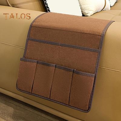 Подвесная сумка для хранения, органайзер для подлокотника дивана с 6 карманами, простая установка, органайзер для дивана-реклайнера, держатель для пульта дистанционного управления