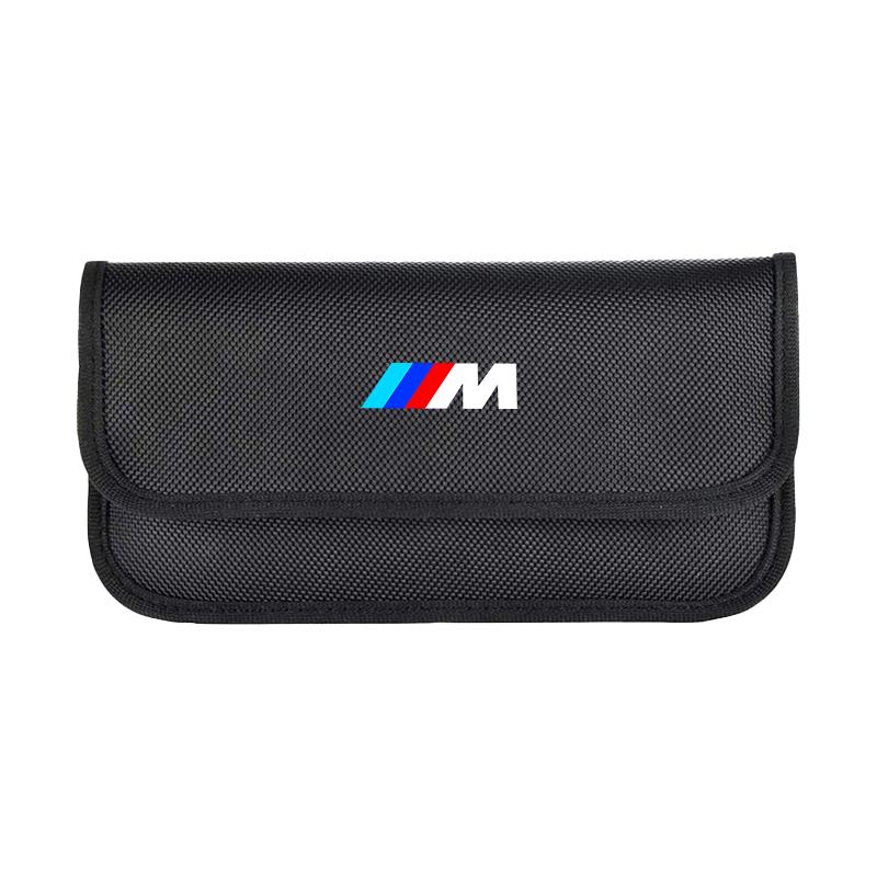 Faraday Cage Fob Car Key Signal Blocker Case Pouch RFID Blocking Bag For BMW M 1 3 5 7 SeE46 E36 E34 E90 F30 E60 F30 E30 E92 E87 pdzp71