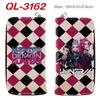 KPop Demon Hunters Long Zip Wallet PU Leather Cartoon Purse for Women Multi Card Holder Pink