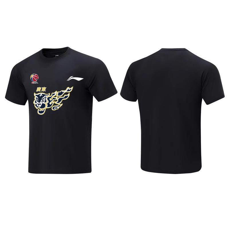 Футболка Li Ning CBA Унисекс Черная AHSVE61-1 ЛОГО