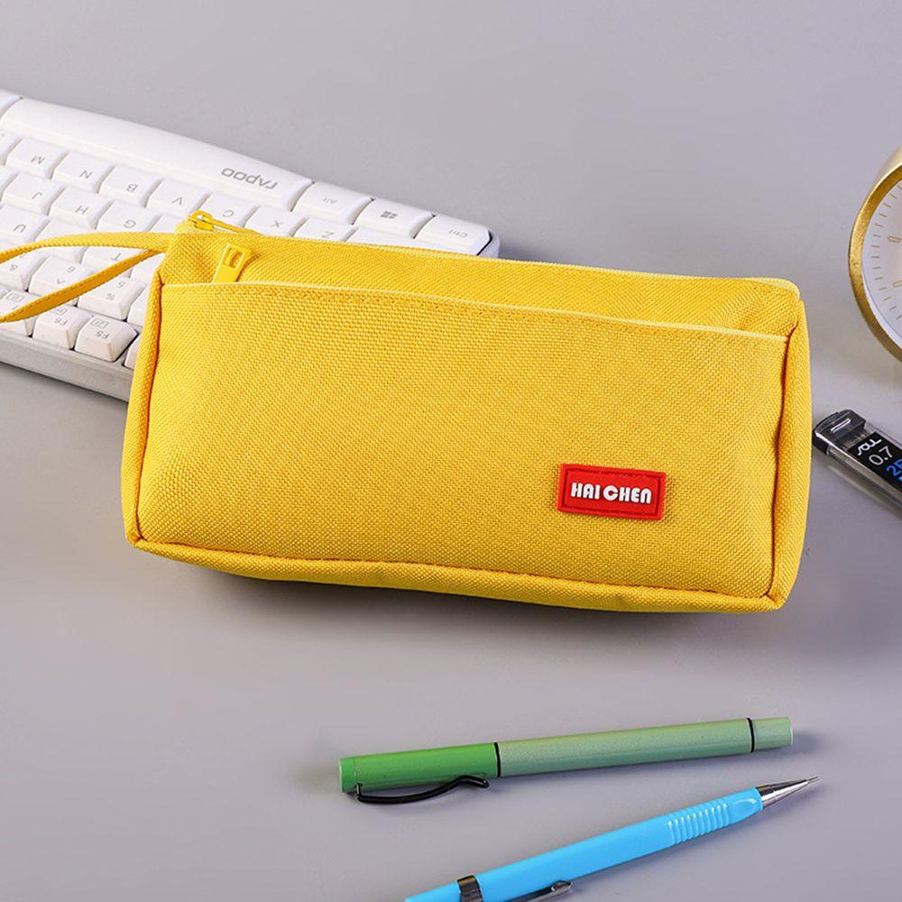 Multi Functional Waterproof Large Capacity Wiping Pen Bag Pencil Case Storage Bag Stationery Bag