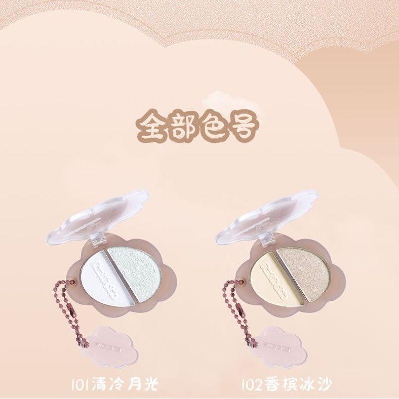 Kaxier - Палитра хайлайтеров-брелоков 'Облако' - 6 цветов